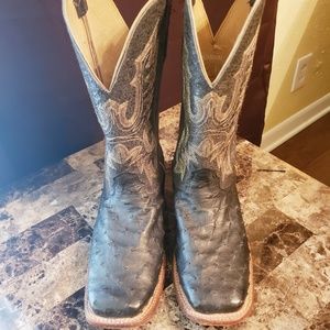Cavenders Mens Ostrich Boots